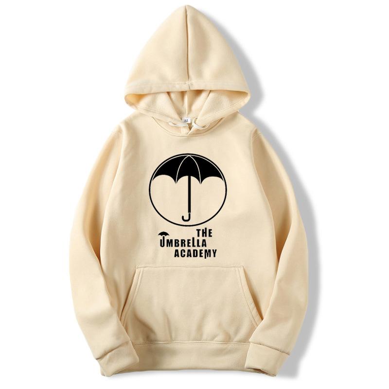 Новая толстовка с капюшоном с принтом зонтика из сериала «Академия Амбрелла», женские толстовки унисекс, повседневные флисовые толстовки на весну и осень