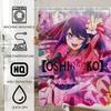 Oshi No Ko Anime Ai Hoshino Simple Bathroom Shower Curtain Shielding Partition Shower Curtain Quick Dry Can Be Scrubable Light