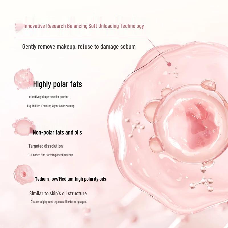 Успокаивающий бальзам для снятия макияжа с маслом шиповника Zhuxu