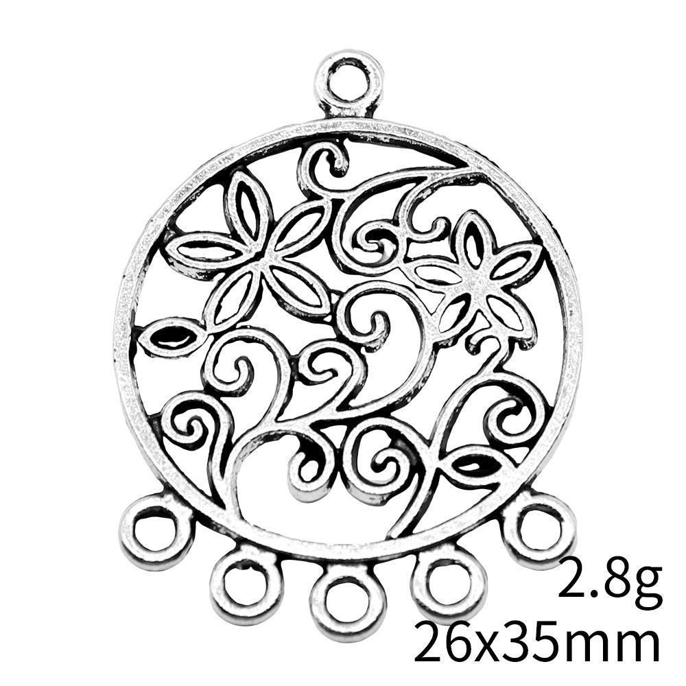 NewArrivals Jewelry Findings Angel Dream Catcher Earring Connector Accessories Parts Women's Bag Accessories For Women