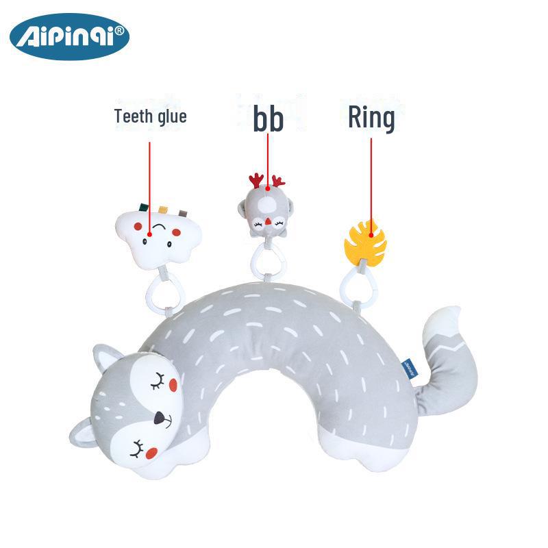 U-образная подушка для тренировки живота у ребенка: Игрушка для поддержки головы новорожденного и раннего развития.