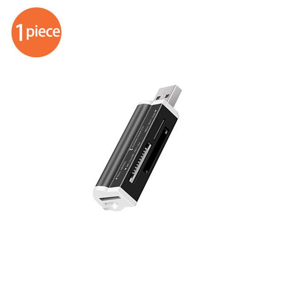 USB 2.0 Micro SD Card Reader for Micro SD Card TF Card Adapter Plug and Play for Laptop Desktop TF Lash Micro SD Micro SDHC