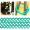 100PCS Plant Support Clips Ties Veggie Trellis Stake Greenhouse Tomato Garden Tools Vine Clips Plant Flower Lever Loop Gripper Fixing Clips