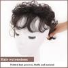 Синтетическая женская челка, короткие волосы, верхняя часть вьющихся волос, челка для парика, заколка для парика, верхние волосы, сменные волосы натурального плетения