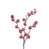 10 Pcs Artificial Flowers Faux Berries Fake Flower For Christmas New Year DIY Floral Art Plant Home Office Party Decoration