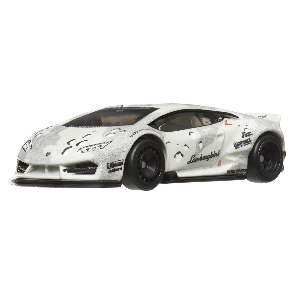 Hot Wheels Car Culture Slide Street Liberty Works Lamborghini Huracan Игрушечный автомобиль Миниатюрная машинка для возраста от 3 лет и HKC84 Вверх, Белый,