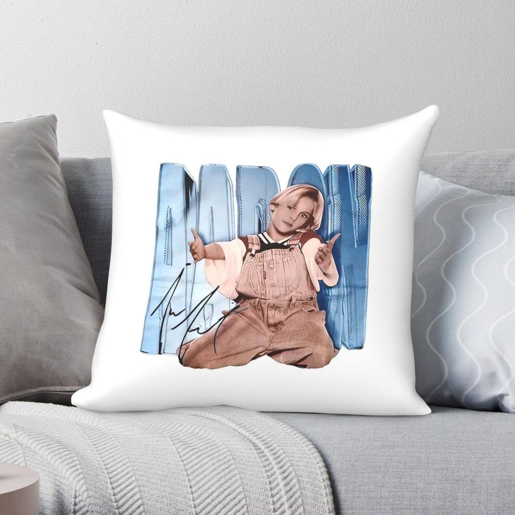 Aaron Carter Cute Pillowcase Polyester Linen Velvet Creative Zip Decorative Pillow Case Sofa Cushion Case Wholesale