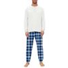 Men's Pajama Set, Long Sleeve And Long Pants, Two-piece Set