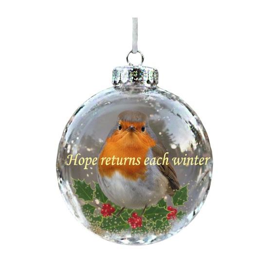 Рождественское украшение Рождественская елка Птица Сферическая декоративная подвеска Украшение-снежинка Праздничное украшение для елки