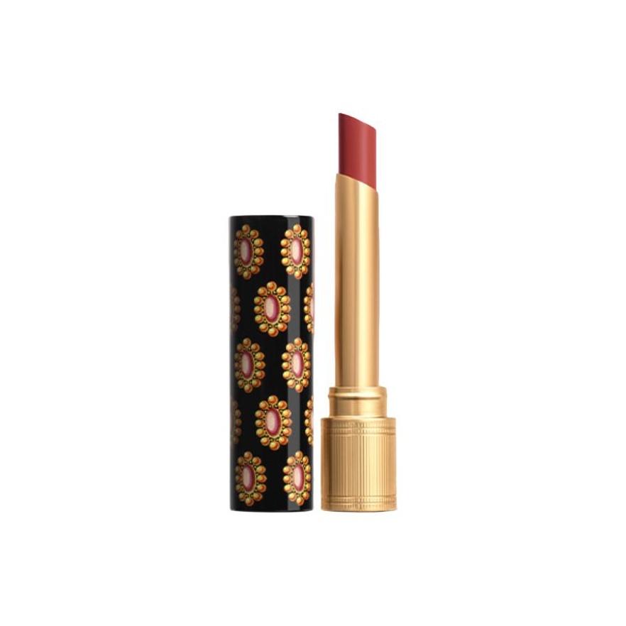 Gucci Блестящая помада Rouge De Beauté, Увлажняющая, Придающая объем, Стойкий блеск