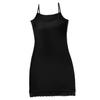 Solid Color Suspender Skirt Lace Sexy Female Summer Style Waist Tight Hip Skirt Pure Desire Spice Girl Bottom Suspender Dress