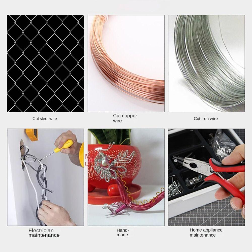 Инструменты для изготовления ювелирных изделий своими руками Стальные плоскогубцы Прочные круглогубцы Рукоделие Бисероплетение