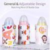 USB Bottle Warmer Heater Sleeve 40℃ Constant Temperature Portable Milk Heating Insulation Feeding Bottle Cover Coffee Tea Mug Beverage Warming Bag He