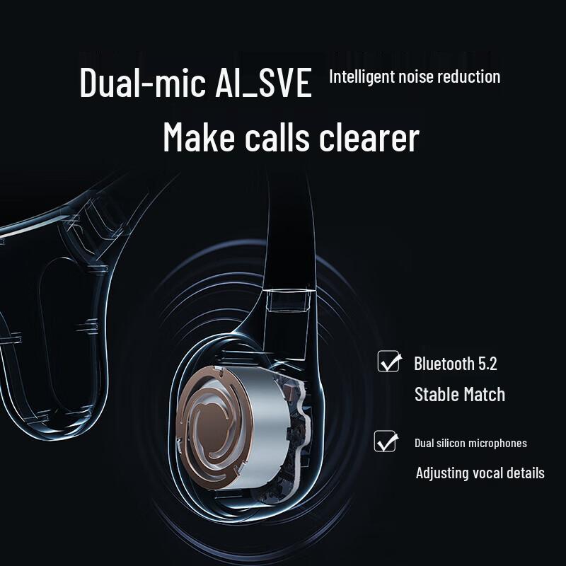 Спортивные наушники с костной проводимостью Mojawa Run Plus