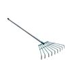 Garden Leaf Rake with Steel Handle