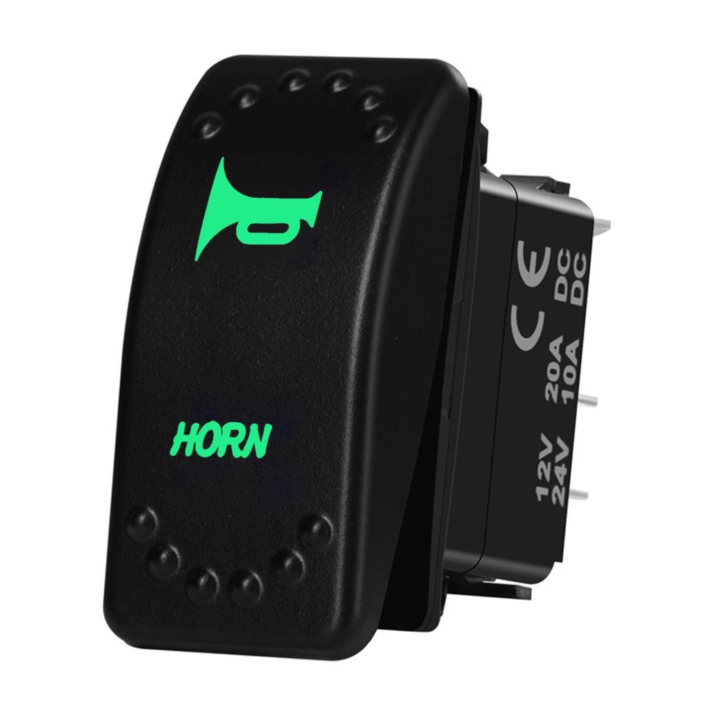 12V 20A Boat Car Rocker Switch ON OFF / ON OFF ON Toggle Switch Green Led Bar Anchor Flood Light for ARB CARLING NARVA 4x4 Truck Battery Switches5