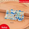 Weihai City Metal Fridge Magnet Souvenir - Creative Cultural Design, Customizable 2025 Edition