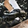 Велосипедные кроссовки MTB с шипами, мужские карбоновые спортивные туфли для скоростного велосипеда, женская обувь для горных гонок на плоской подошве SPD, обувь для шоссейного велоспорта