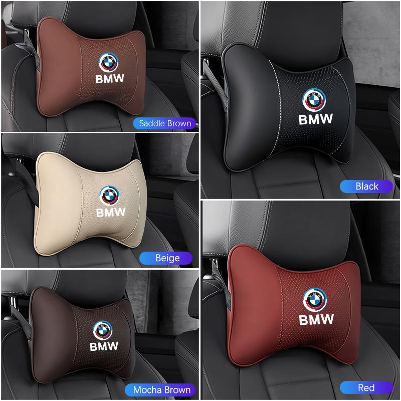 BMW Breathable Car Headrest Neck Support Pillow For BMW E46 E90 E60 F30 F10 E39 E36 F20 G20 G30 E92 E87 E91 X5 E70 F11 E30 F31