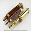 Style Vintage  Brass Telescope with Wooden