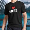 New Shirt I Love Albert - Logo Active T-Shirt Funny Size S To 5XL