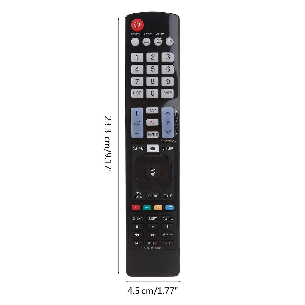 AKB74115502 Replacement Remote Control for LG Multiple TV Models 32LG5010 32LG5020 32LG5030 32LG5600 32LG5700