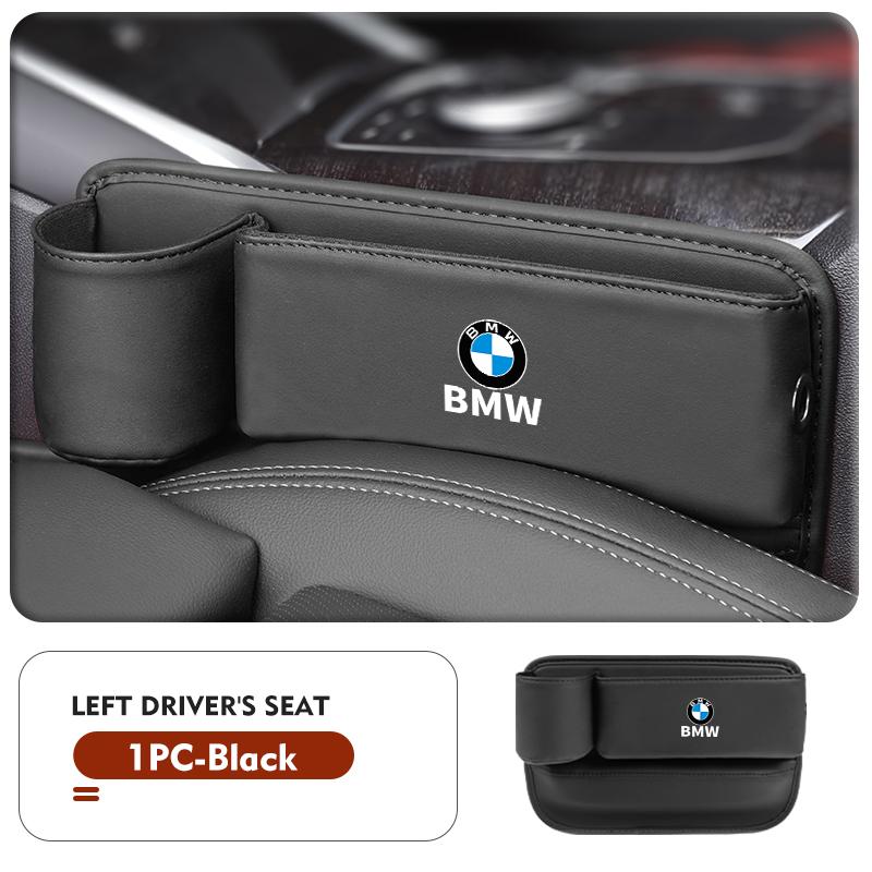 QAED6 Car Seat Gap Storage Box Door Side Seat Gap Organizer Case For BMW E87 E70 E91 E30 G20 E92 E93 E60 E46 E90 G30 E53 X1