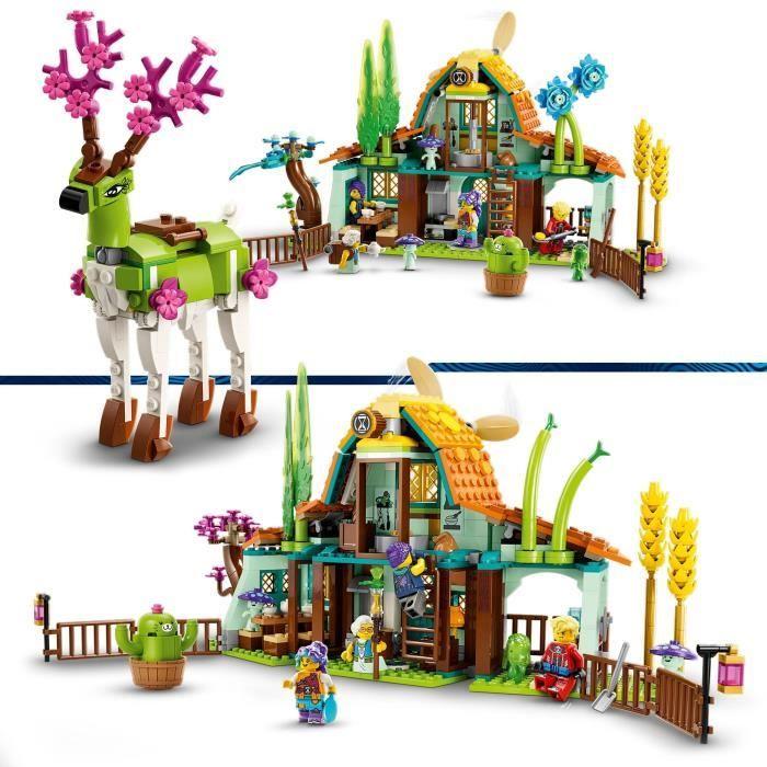 LEGO® DREAMZzz 71459 Конюшня существ из снов, Игрушка-ферма с фигуркой оленя 2-в-1