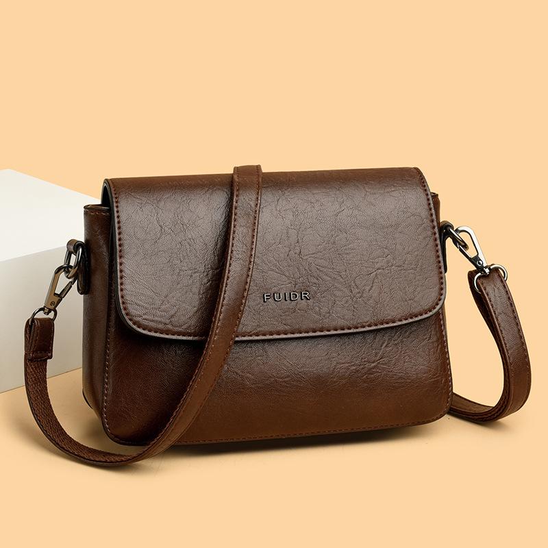 Женская повседневная сумка через плечо на одно плечо с цепочкой в стиле ретро, маленькая квадратная сумка, рюкзак Postman, сумка через плечо Out of The Street