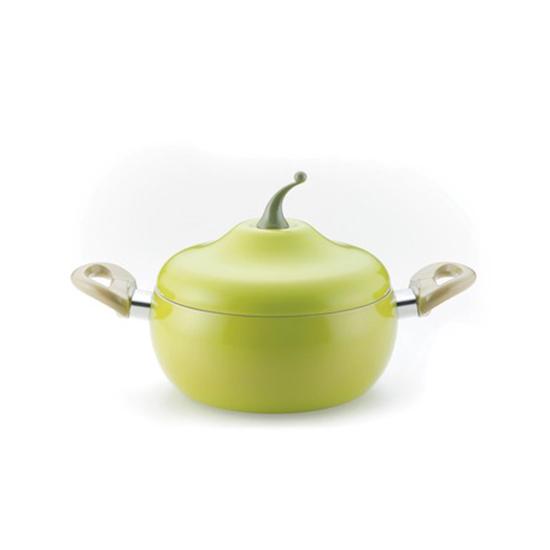 Durable Porcelain Tomato Pot with Heating Function for Soup and Stew