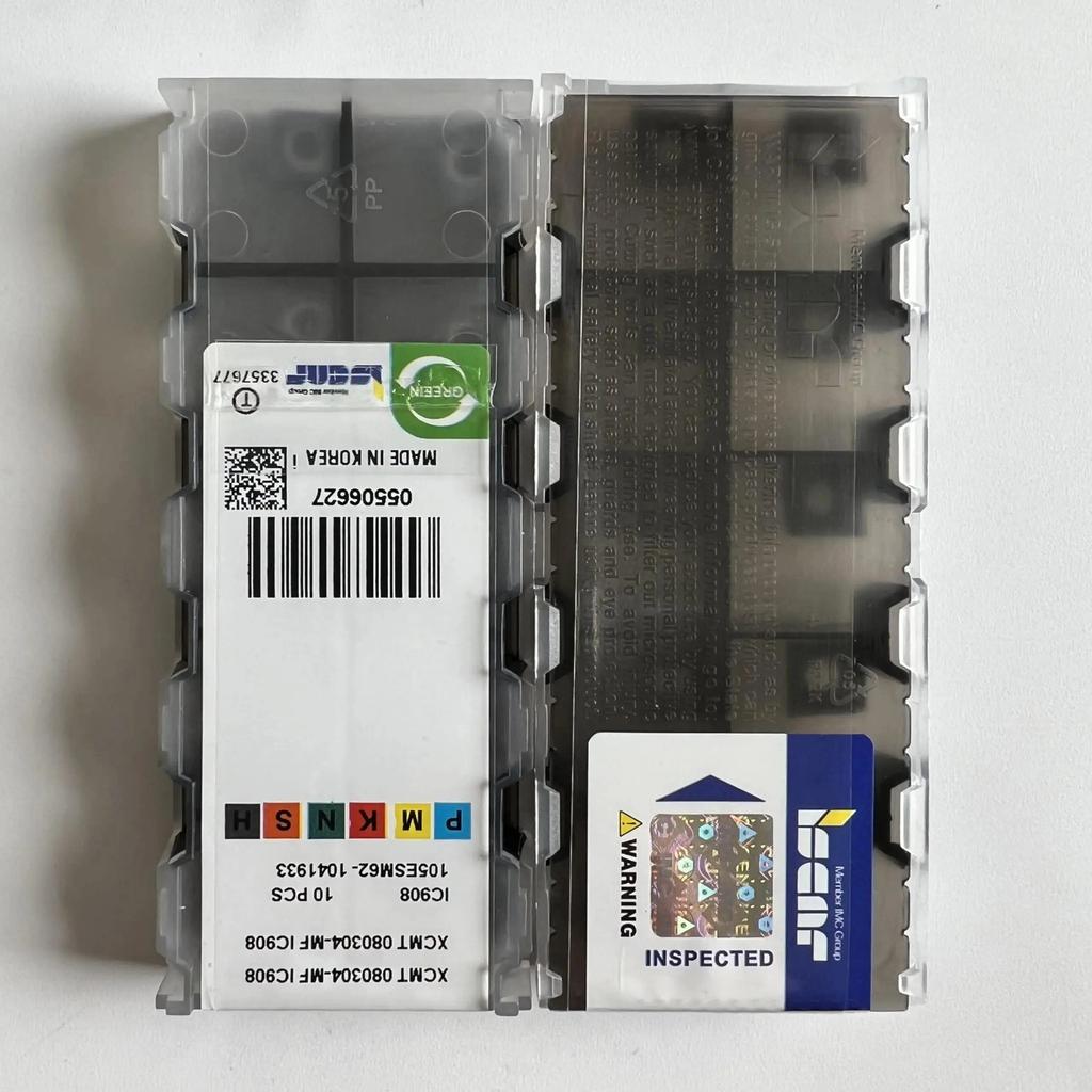 XCMT080304-MF IC908 /Industrial Indexable Carbide Inserts 10 Pcs