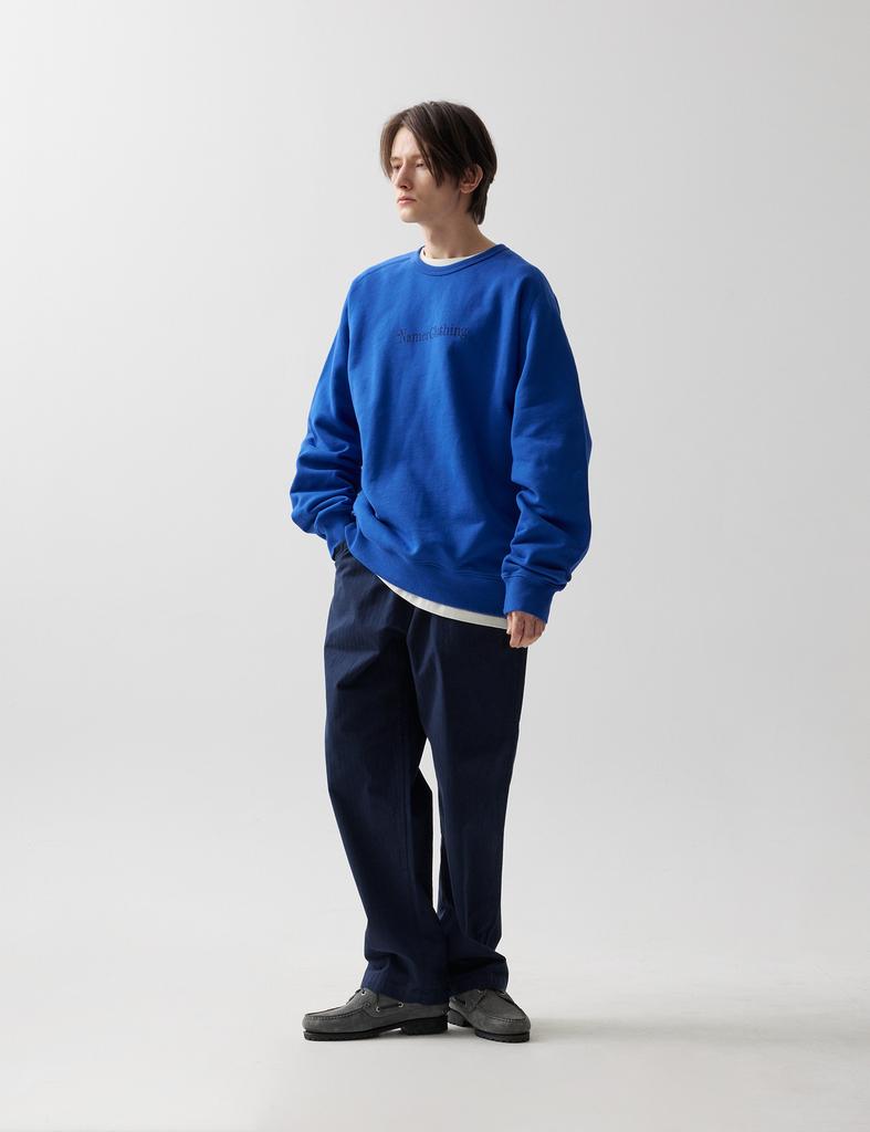 NAMERCLOTHING Official Logo Sweatshirts Blue
