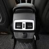 Для Renault Koleos Samsung QM6 2016-2023 ABS карбоновое заднее вентиляционное отверстие, защитная накладка, подлокотник, наклейка на вентиляционное отверстие, аксессуары