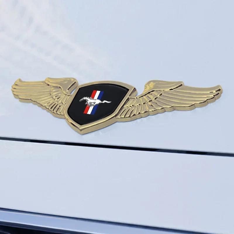 Car Front Hood Emblem Sticker Badge for Ford Mustang Shelby Mustang Kuga Mondeo Explorer Ecosport Galaxy Transit Focus 2 Ranger