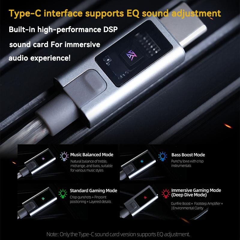 KZ Duet Четырехъядерные Двойные Динамические Драйверы Hi-Fi Наушники 3,5 мм/Type C Внутриканальная Проводная Гарнитура Для Музыки Стерео Звук Высокой Верности С Микрофоном