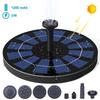 3W Solar Fountain Pump Circle Solar Fountain for Pond Bird Bath Fountain Garden Decoration Water
