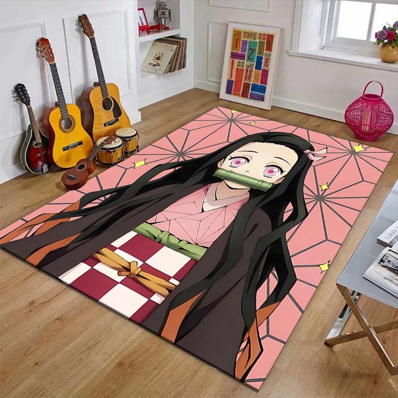 nezouko7Printed Area Rug Carpet for Bedroom Living Room Home Decor Rugs Mat Non Slip Mat Rug for Bedside