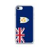 Coque iPhone - Anguilla - SE 2020 - Souple - Multicolore - Design Drapeau