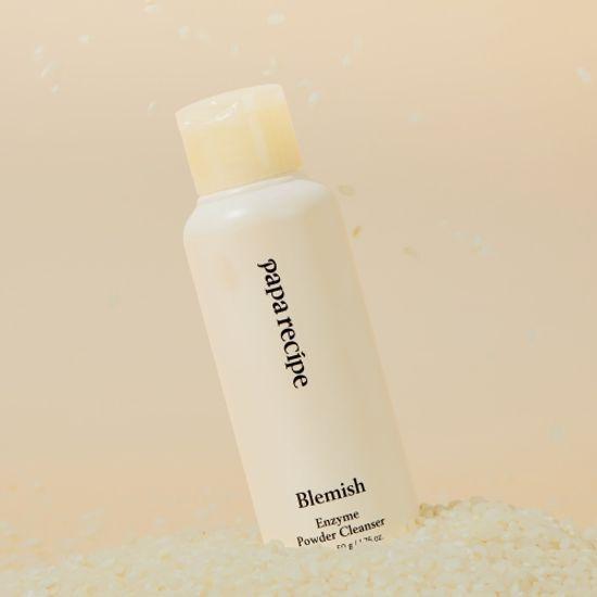 PAPARECIPE Blemish Enzyme Powder Cleanser 50g Double Promotion (+Brush + Blemish Cream 7ml)