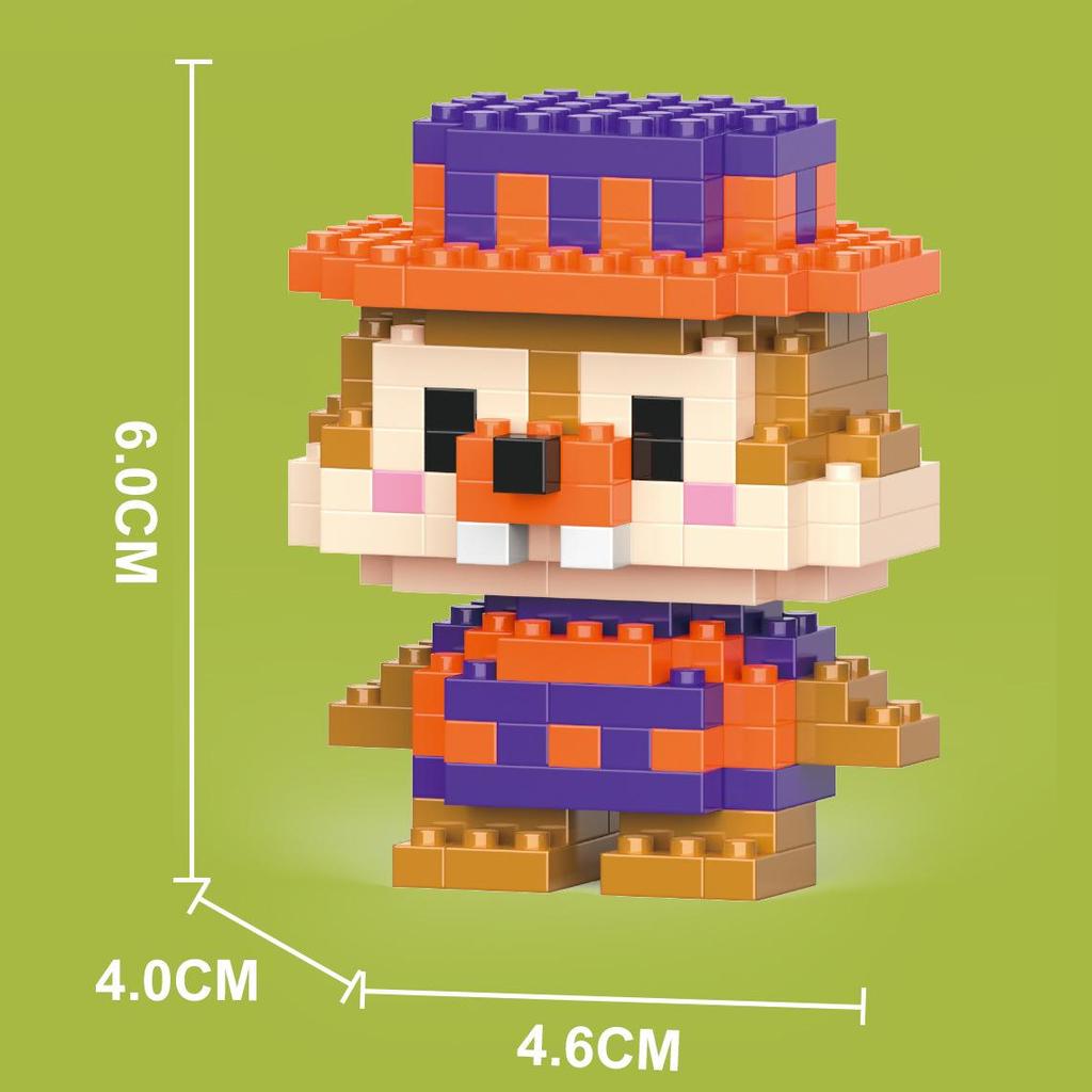 LEGO-Compatible Mini Building Blocks: Cartoon Figurines & Educational Toys