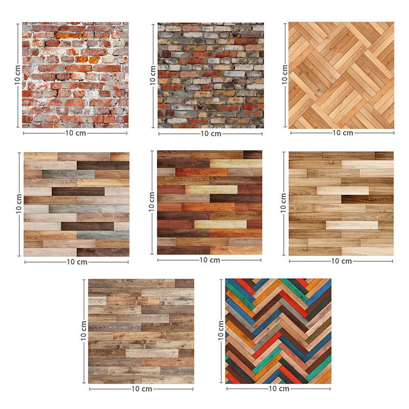 1шт 1:12 кукольных миниатюрных зернистых напольных обоев, плитки, наклейки, домашнего декора, игрушки