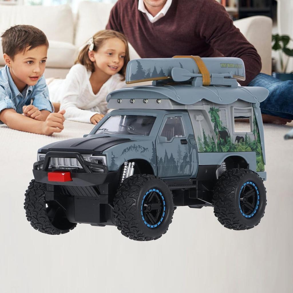 1/24 Scale Off-road Vehicle Model, Alloy, Realistic, Durable, Kids Car Toy for Gifts
