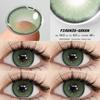 Eyeshare Цветные контактные линзы, сапфировые линзы для очков, небесно-голубые контактные линзы, коричневые линзы, серые контактные линзы натурального цвета, 1 пара