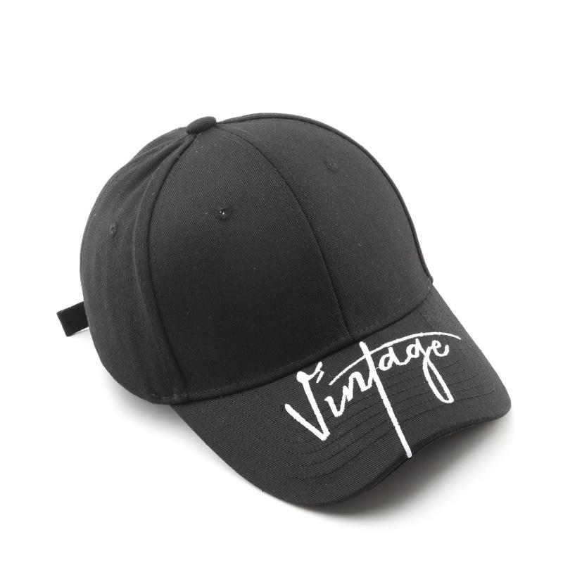 Ricygvm Letter Embroidered Stitching Baseball Cap For Men Women Fashion Peaked Hat Cotton Solid Color Duck Tongue Cap Unisex Outdoor Visors