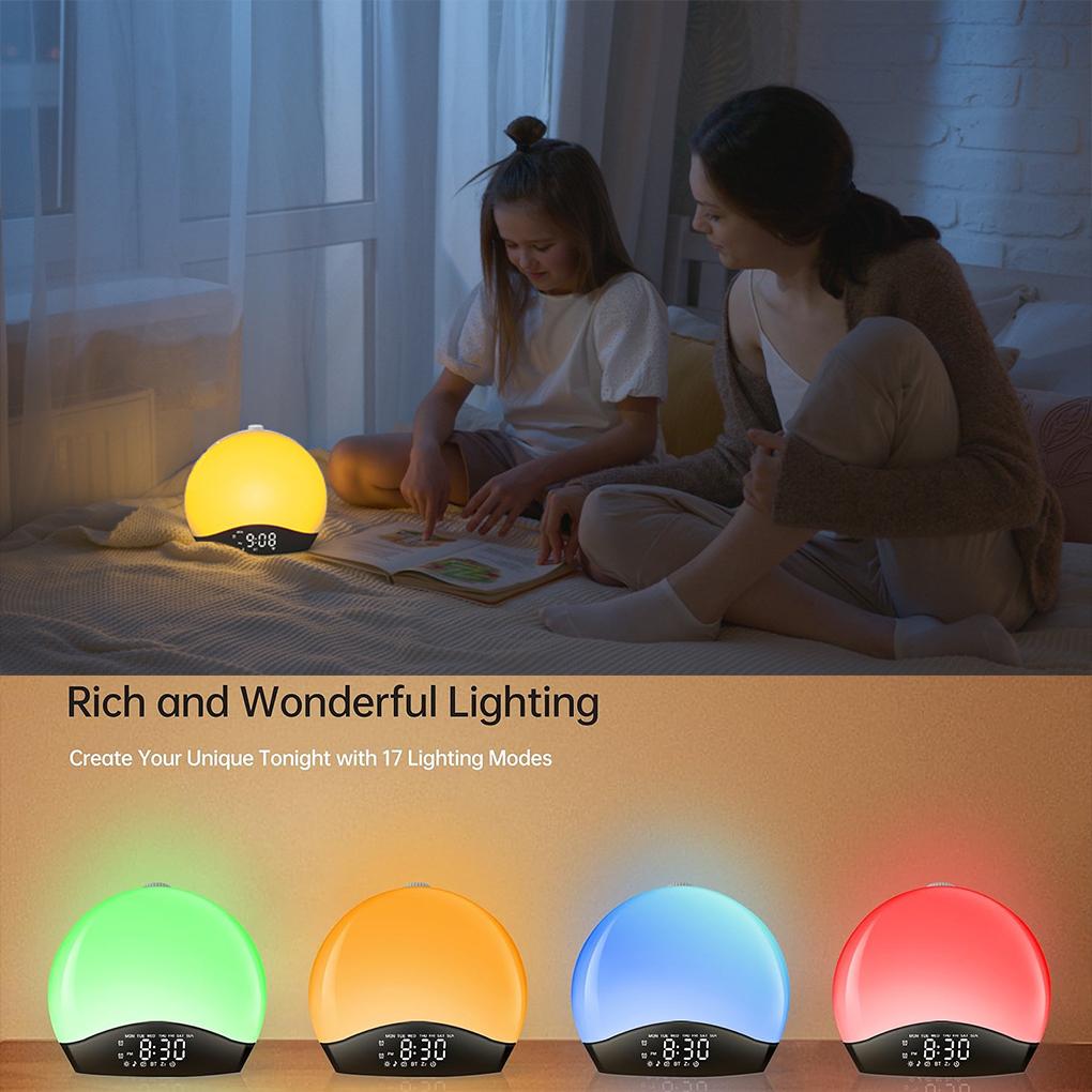 Wake Up Feeling Refreshed And Energized Sunrise Alarm Clock Easy To Read And Silent Operations