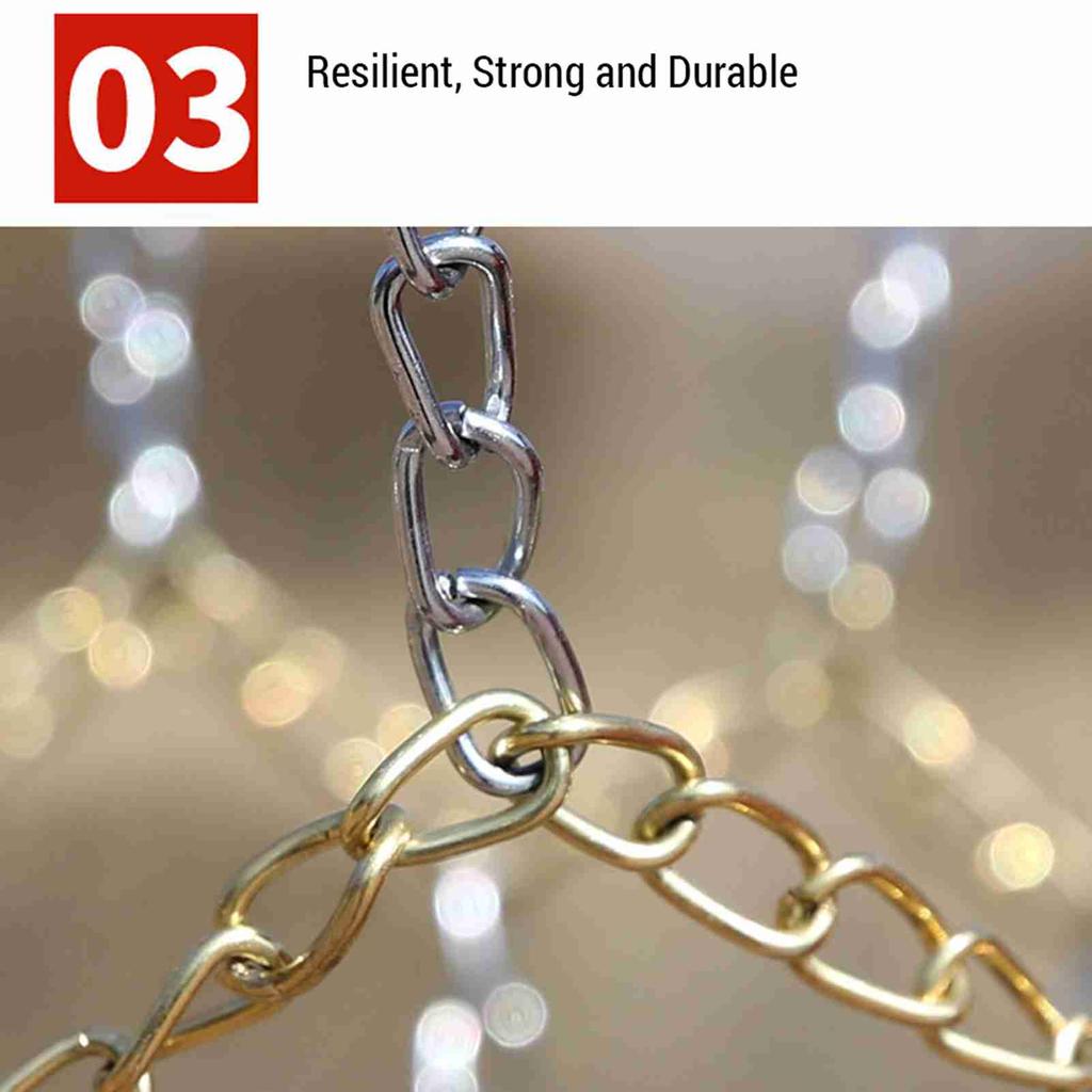 Сверхмощная баскетбольная цепь, замена сетки из оцинкованного железа, сетка для корзины