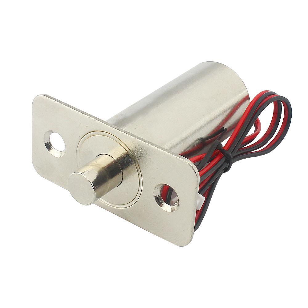 DC12v24v встраиваемый электрический ригельный замок скрытый контроль доступа электрический замок деревянная дверь стальная дверь электрический замок