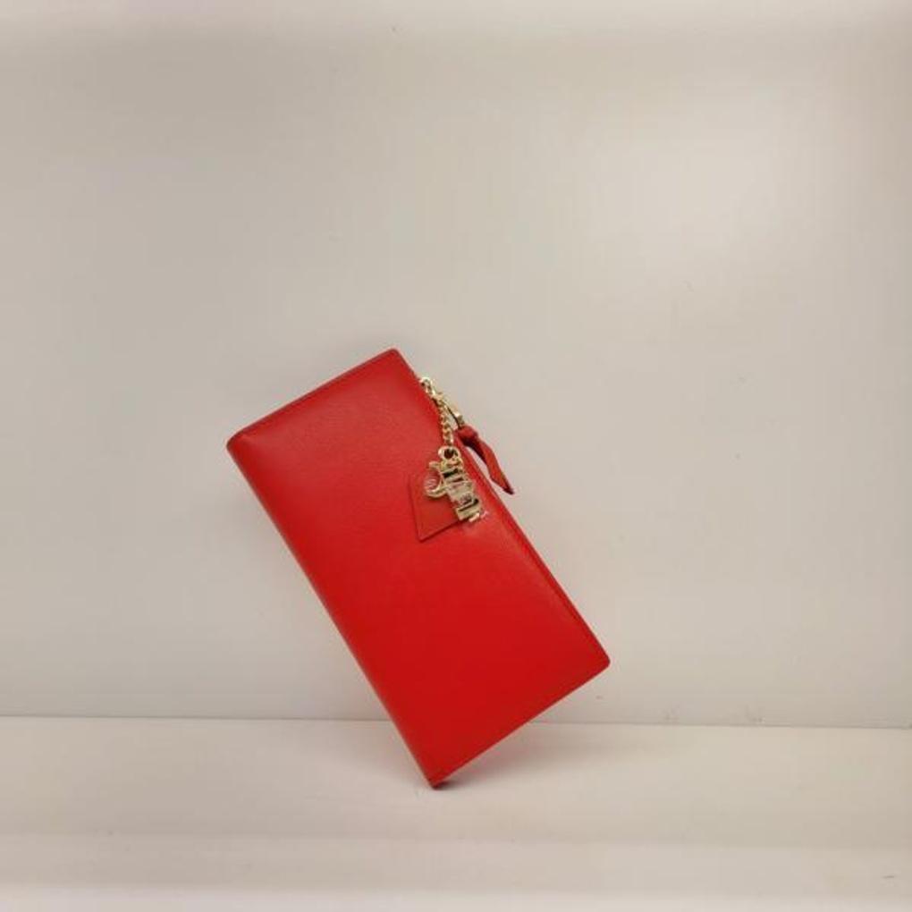 Mari Eclaire Highly Recommended Natural Cowhide Slim Women's Long Wallet 208412