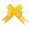 20pcs Wedding Car Pull Bows Golden Side Design For Gift Wrapping Christmas Decorations String Bows Ribbon Knots Favours Bags
