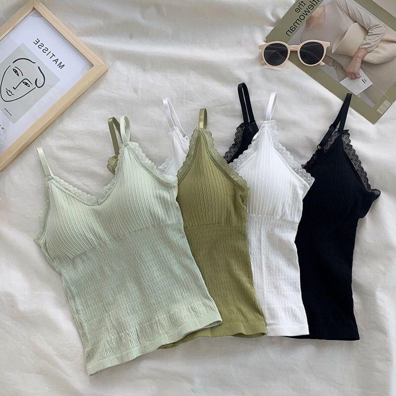 Камзол, женская футболка без рукавов, летняя кружевная тонкая майка с v-образным вырезом, нижняя рубашка, женская одежда